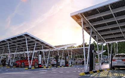 Tianda New Energy Office Building + Carport 800KW Photovoltaic Project